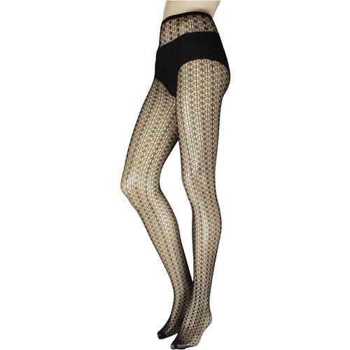 Women's 1 Pair Geo Net Tights S/M - Charnos - Modalova