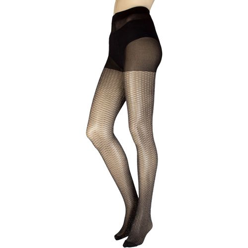 Women's 1 Pair All Over Sparkle Tights /Silver S-M - Charnos - Modalova