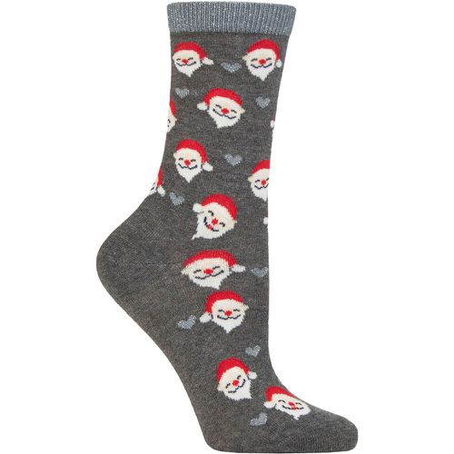 Women's 1 Pair Santa Socks One Size - Charnos - Modalova