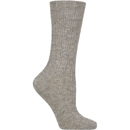 Women's 1 Pair Charnos Cashmere Slouchy Top Socks One Size - SockShop - Modalova