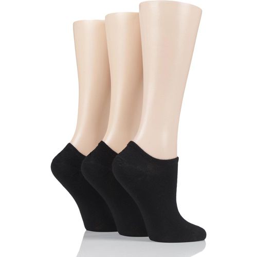 Pair Plain and Patterned Bamboo Secret Socks Ladies 4-8 Ladies - Glenmuir - Modalova