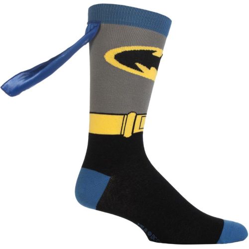 Pair Batman Cape Socks Men's 6-11 Mens - Film & TV Characters - Modalova