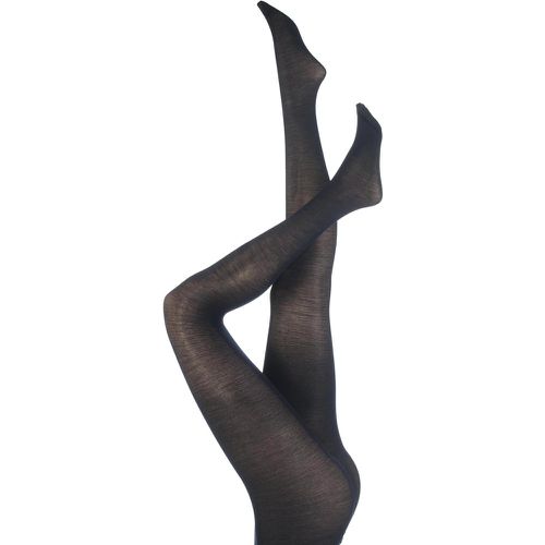 Pair Navy Jennifer Merino Wool Tights Ladies Small - Trasparenze - Modalova