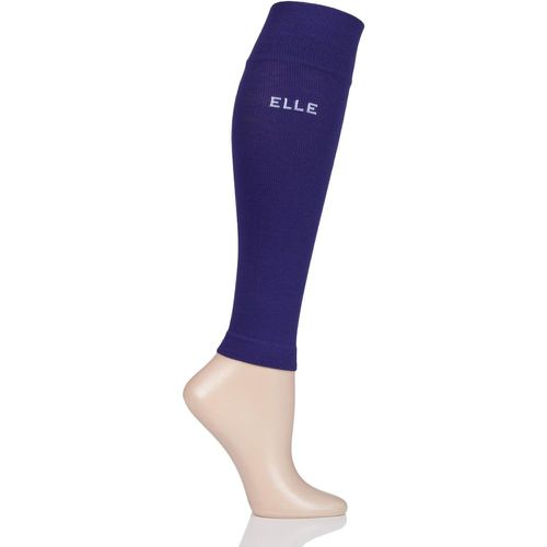 Pair Purple Milk Compression Calf Sleeves Ladies Medium - Elle - Modalova