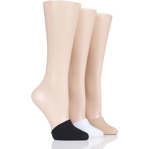 Pair Rolana Super Hidden Cotton Rich Toe Covers Ladies One Size - Pringle - Modalova