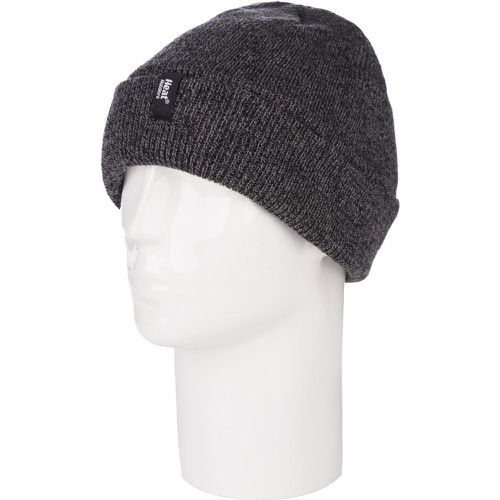 Pack Charcoal Turn Over Cuff Thermal Hat Men's One Size - Heat Holders - Modalova