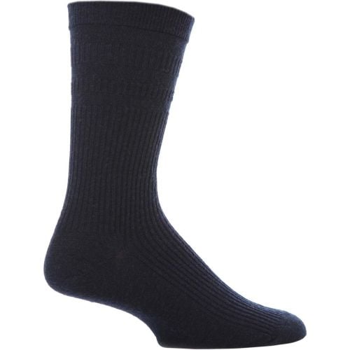 Pair Navy Original Wool Softop Socks Men's 13-15 Mens - HJ Hall - Modalova