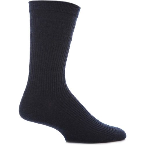 Pair Navy Original Wool Softop Socks Men's 13-15 Mens - HJ Hall - Modalova