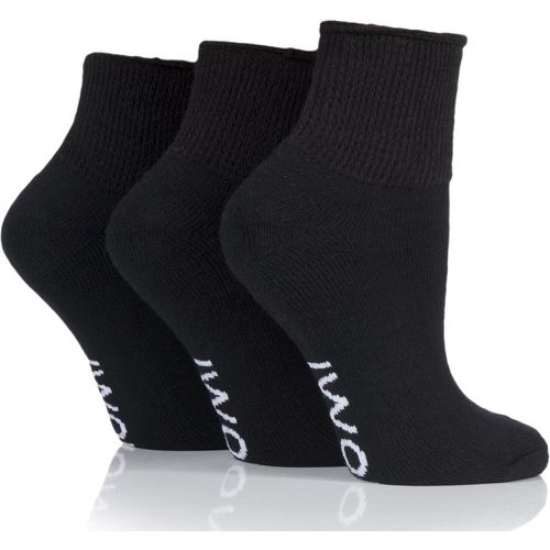 Pair Footnurse Gentle Grip Diabetic Ankle Socks Ladies 4-8 Ladies - Iomi - Modalova