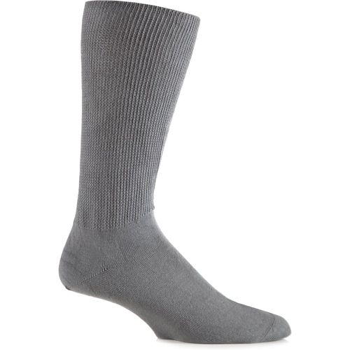 Pair Footnurse Oedema Extra Wide Cotton Socks Men's 9-12 Mens - Iomi - Modalova