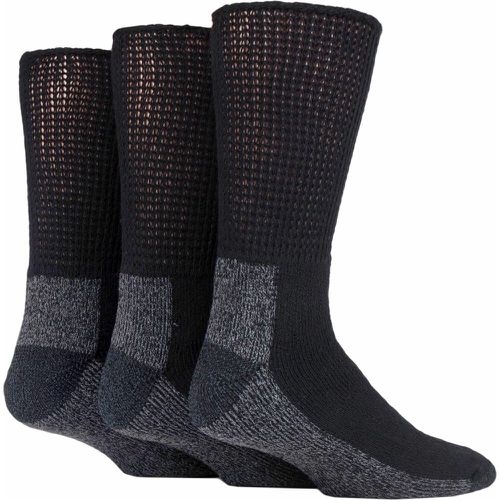 Mens and Women's 3 Pair Footnurse Workforce Diabetic Socks 4-8 Ladies - Iomi - Modalova