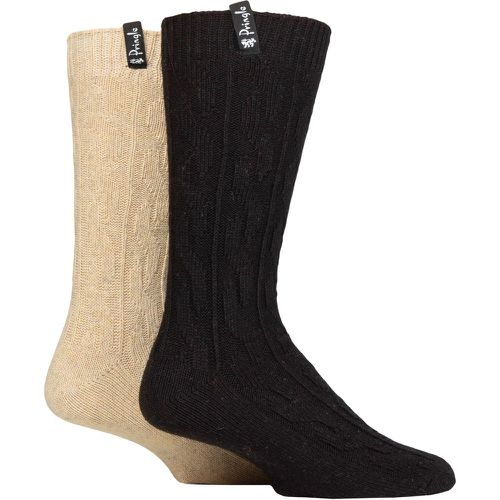 Mens 2 Pair Recycled Wool Boot Socks 7-11 Mens - Pringle - Modalova