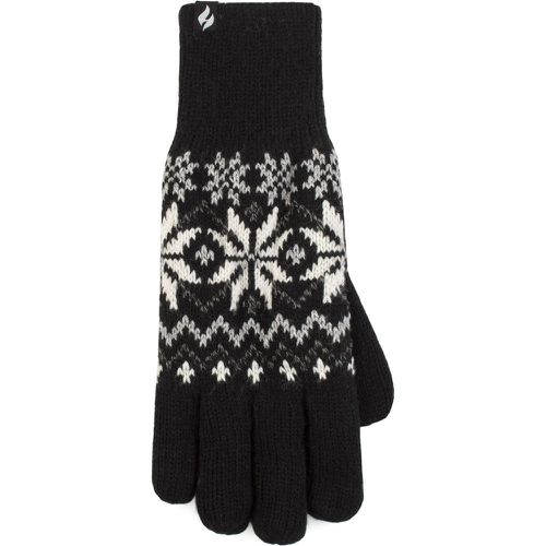 Ladies 1 Pack SOCKSHOP Avens Patterned Gloves M/L - Heat Holders - Modalova