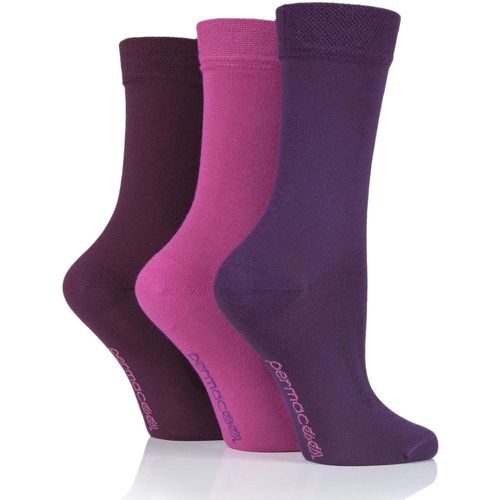 Mens and Ladies 3 Pair PermaCool Evaporation Cooling Socks Pink / Purple 3-5.5 Unisex - SockShop - Modalova