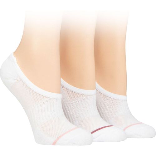 Ladies 3 Pair SOCKSHOP Cotton Sports Shoe Liner Socks 4-8 - Wildfeet - Modalova