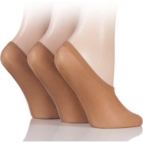Pair Hazelnut Soft Sheen Shoe Liner Socks Ladies 4-8 Ladies - SockShop - Modalova