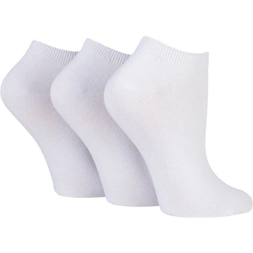 Pair Bamboo Trainer Socks with Smooth Toe Seams Ladies 4-8 Ladies - SockShop - Modalova