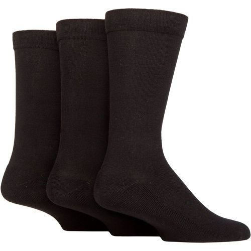 Mens 3 Pair Comfort Sole Gentle Bamboo Socks 7-11 Mens - SockShop - Modalova