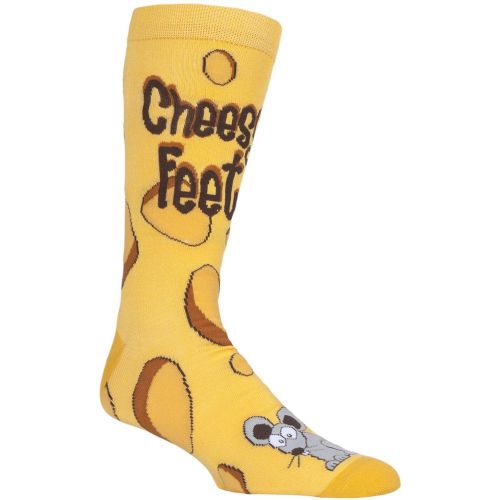 Mens and Women's SOCKSHOP 1 Pair Bamboo Fun & Novelty Socks 7-11 Mens - Lazy Panda - Modalova