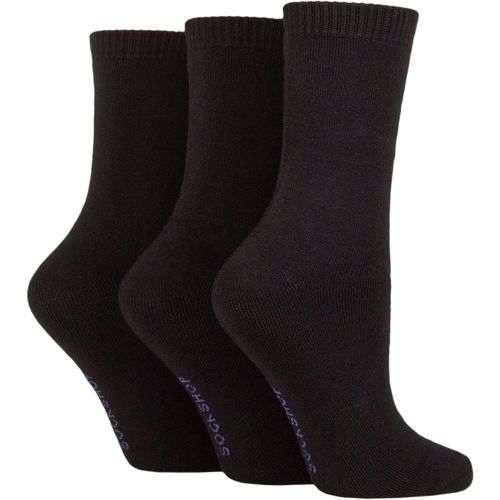 Women's 3 Pair Cushioned Bamboo Boot Socks 4-8 Ladies - SockShop - Modalova