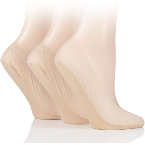 Pair Natural Smooth Nylon Shoe Liners Ladies 4-8 Ladies - SockShop - Modalova