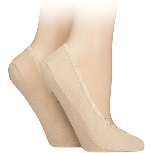 Pair Natural Shoe Liners with Pad Ladies 4-8 Ladies - SockShop - Modalova