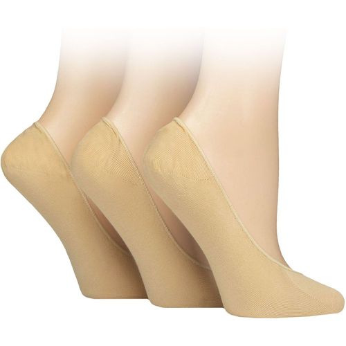 Pair Natural Cotton Rich Shoeliners Ladies Medium/Large - SockShop - Modalova