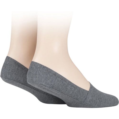 Pair Charcoal Jersey Shoe Liners Men's 7-11 Mens - SockShop - Modalova