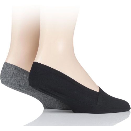 Pair Black / Charcoal Jersey Shoe Liners Men's 7-11 Mens - SockShop - Modalova