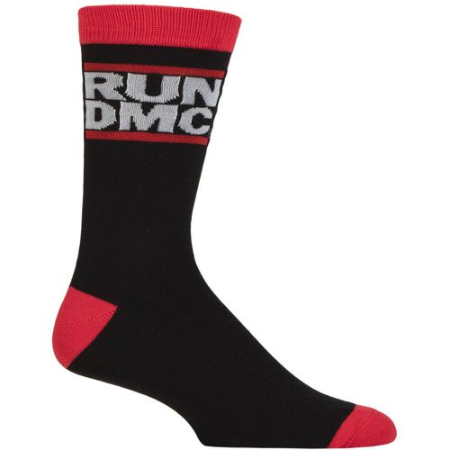 Music Collection 1 Pair Run DMC Cotton Socks Logo One Size - SockShop - Modalova