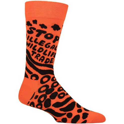 Mens and Ladies 1 Pair Wildlife Trade Socks Multi 7.5-11.5 Unisex - Happy Socks - Modalova