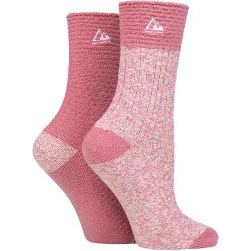 Ladies 2 Pair Soft Poly Boot Socks / Cream 4-8 Ladies - Storm Bloc - Modalova
