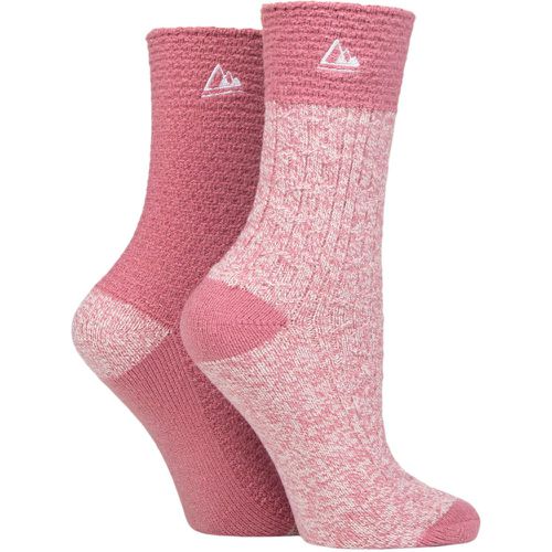 Women's 2 Pair Soft Poly Boot Socks / Cream 4-8 Ladies - Storm Bloc - Modalova