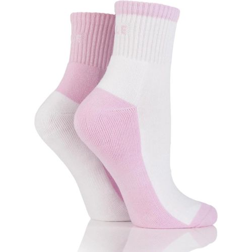 Pair Fresh Sports Cushioned Ankle Socks Ladies 4-8 Ladies - Elle - Modalova