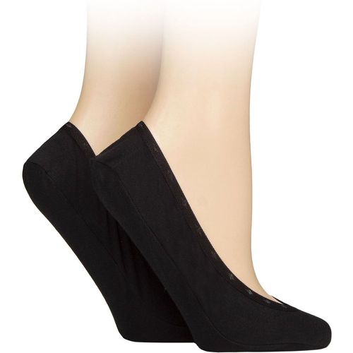 Pair Cotton Shoe Liner Socks with Padding Ladies 4-8 Ladies - Elle - Modalova