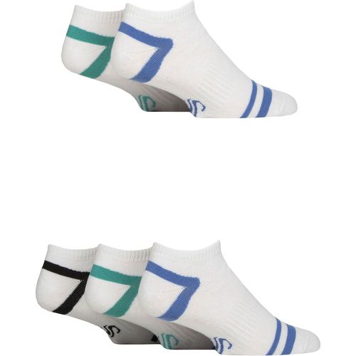 Mens 5 Pair Sport Performance Trainer Socks 7-11 Mens - SockShop - Modalova