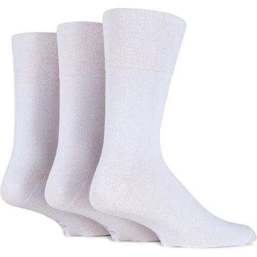Pair Plain Cotton Suit Socks In Men's 6-11 Mens - Gentle Grip - Modalova