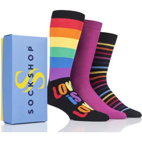 Pair Somewhere Over the Rainbow - Pride Bamboo Bright Gift Boxed Socks Men's 7-11 Mens - SockShop - Modalova