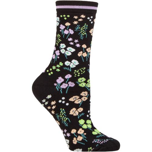 Ladies 1 Pair Laney Floral Organic Cotton Socks 4-7 - Thought - Modalova