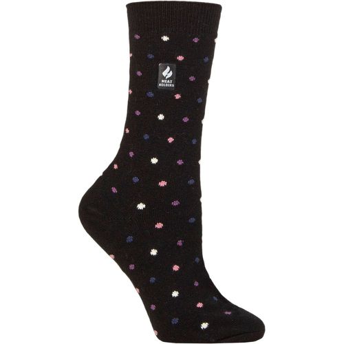 Ladies 1 Pair SOCKSHOP 1.0 TOG Ultralite Striped, Argyle & Patterned Socks Turlan Dots / Heather Rose 4-8 - Heat Holders - Modalova