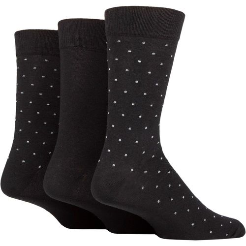 Mens 3 Pair SOCKSHOP 100% Recycled Pin Dot Cotton Socks 7-11 Mens - TORE - Modalova