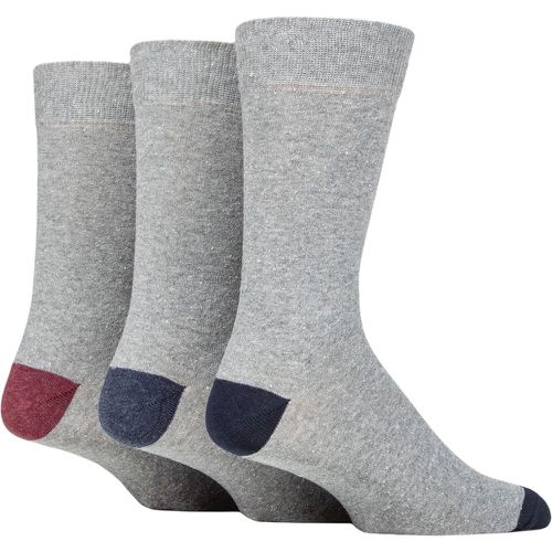 Mens 3 Pair SOCKSHOP 100% Recycled Heel and Toe Cotton Socks 7-11 Mens - TORE - Modalova