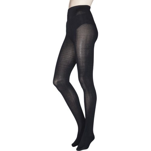 Pair Elgin Bamboo and Recycled Polyester Plain Tights Ladies Large - Thought - Modalova
