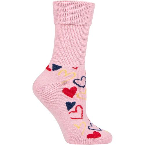 Pair I Heart U Cozy Socks Multi 4-7 Unisex - Happy Socks - Modalova