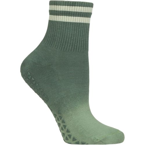 Women's 1 Pair Aria Grip Socks Foliage Ombre 6-8.5 Ladies - Tavi Noir - Modalova