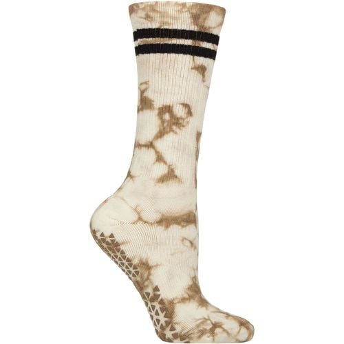 Women's 1 Pair Tavi Noir Kai Grip Socks Camel Small - SockShop - Modalova