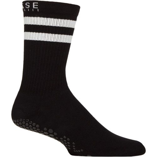 Mens 1 Pair ToeSox Base Crew Socks White XLarge - SockShop - Modalova