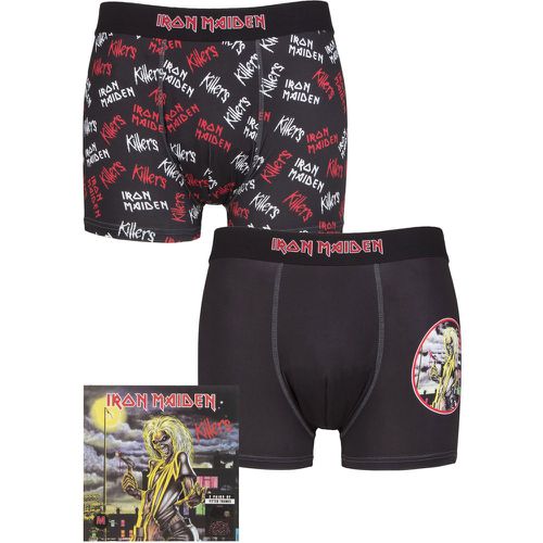 Iron Maiden 2 Pack Exclusive to Gift Boxed Boxer Shorts Medium - SockShop - Modalova