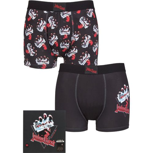 Judas Priest 2 Pack Exclusive to Gift Boxed Boxer Shorts Medium - SockShop - Modalova