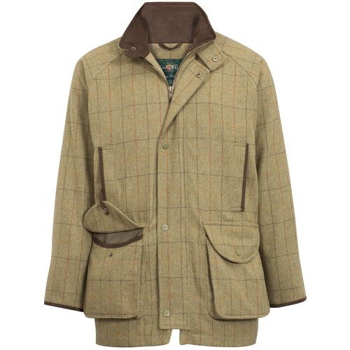 Mens Combrook Waterproof Tweed Coat XL - Alan Paine - Modalova
